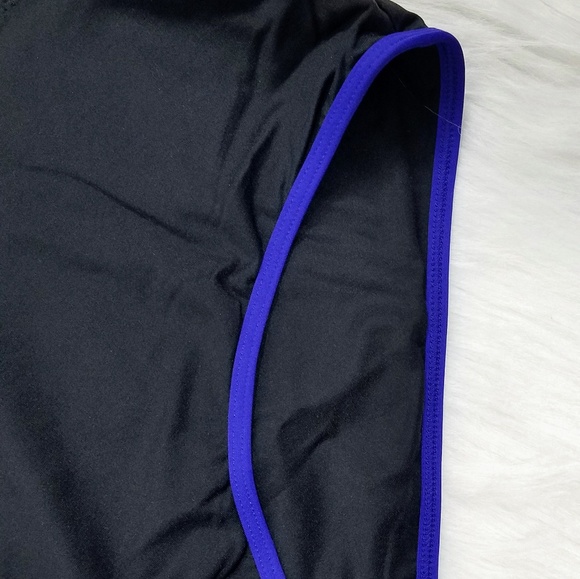 Women's Black and White One-Piece Swimsuit - Picture 7 of 8